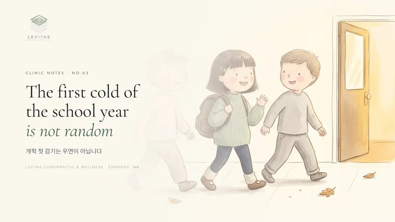 The First Cold of the School Year Is Not Random